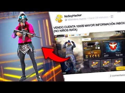 COMPRO UNA CUENTA de FREE FIRE en FACEBOOK! 😱 ¿ME ESTAFARON?
