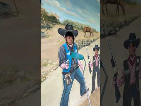 Mau warnain koboy besar #trendingshorts