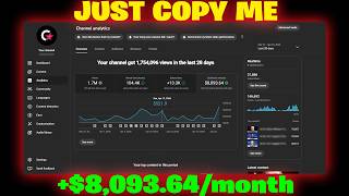 $8,093.64/Month With This Faceless YouTube Channel (Just Copy Me)