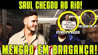 ELE CHEGOU! SAUL DOMINGUEZ! O NOVO REFORÇO DO MENGÃO + CHEGADA EM SÃO PAULO!