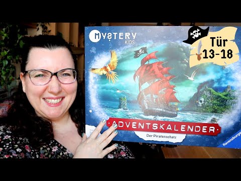 UNBOXING Ravensburger Adventskalender KIDS || Der Piratenschatz || Tag 13 bis 18 - alles zu einfach?