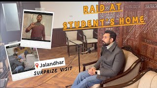 Surprize Visit at a Student's house | Podcast Shoot | Jalandar #vlog