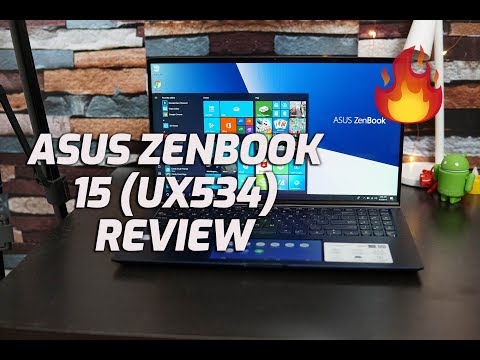 (ENGLISH) ASUS Zenbook 15 UX534 Review- A Premium Powerful Laptop with dual displays!