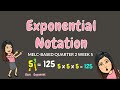 Exploring Exponential Notation for Grade 6