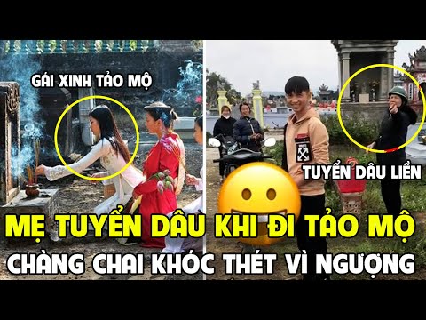 Đi TẢO MỘ thấy con bé kế bên QUÁ XINH, người mẹ nhanh trí TÌM VỢ cho con | Tin 7 Ngày