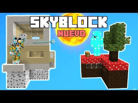 TROLLEANDO EN SKYBLOCK CON BLOQUES SECRETOS 😂 CASA VS CASA CON TRAMPAS EN MINECRAFT 💀