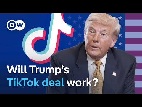 YouTube video thumbnail: Donald Trump Okays a Plan to Keep Tiktok Alive in the US