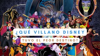 ¿Qué villano DISNEY tuvo el PEOR DESTINO? 🔪💀