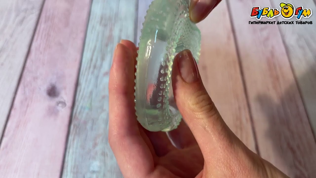 Прорезыватель Just Lubby в форме яблока с 4мес - видео