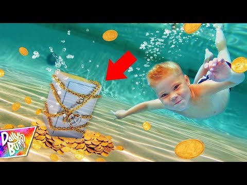 Exploring Abandoned Underwater Safe Trapped In A Waterpark! (TREASURE FOUND!)