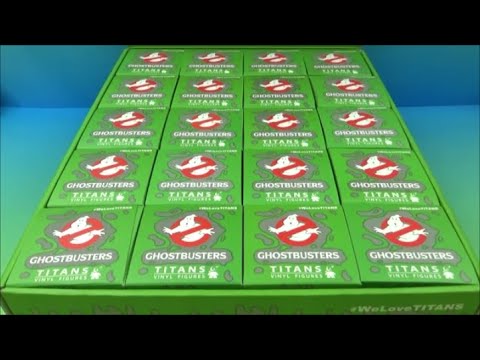 GHOSTBUSTERS TITANS BLIND CASE OPENING 20x BLIND BOXES - Who Ya Gonna Call?