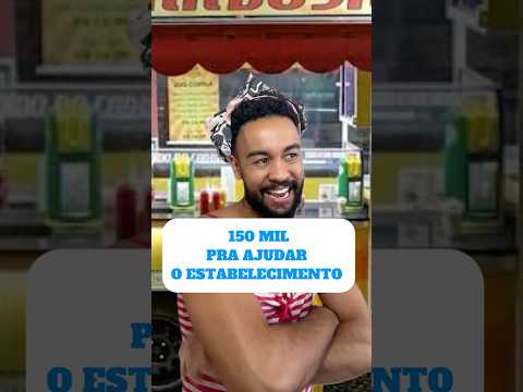 A Rica voltou no cachorro quente de rua. #humor #zueira #rico #pobre #cachorroquente #shorts #fy