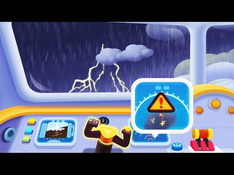 Baby Panda's Ultimate Flying Adventure: Take Off, Navigate Storms & Land Safely! ✈️🌍 | BabyBus Game