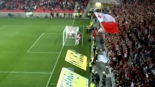 Závěr zápasu SK SLAVIA PRAHA - FC VIKTORIA PLZEŇ 1:0