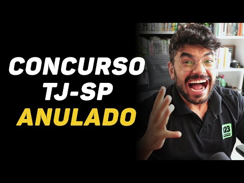 Concurso TJ-SP é anulado após erro na aplicação da prova! Absurdo