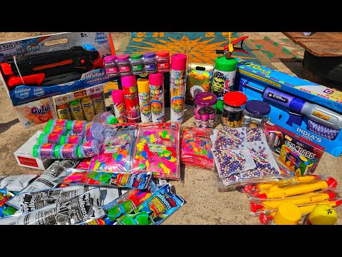 Best Holi Pichkari And Colour Testing 2025 Part 2 | Holi Stash Testing | Snow Spray Testing | #holi