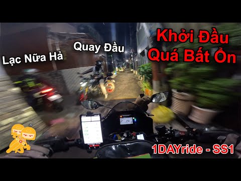 1DAYride - Đại Ngàn Cao Su #1 - Bất Ổn Từ Những Km Đầu Tiên - Xe Ôm Vlog