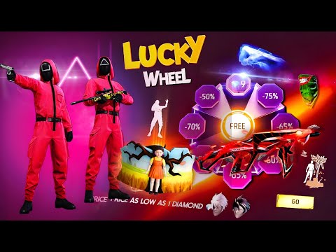 🔥Squid Game Lucky Wheel Event Free Fire💥 | Free Fire New Event 18 July | Free Fire New Event Today