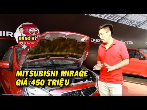 Bán xe Mitsubishi Mirage sản xuất năm 2019, màu trắng, xe nhập Thái Lan