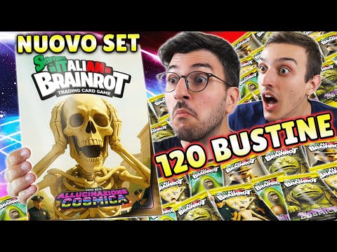 APRO 120 BUSTINE di SKIFIDOL ITALIAN BRAINROT ALLUCINAZIONE COSMICA per COMPLETARE la COLLEZIONE