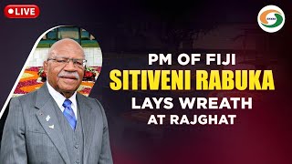LIVE: PM of Fiji Sitiveni Rabuka lays wreath at Rajghat