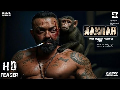 BANDAR | Official Trailer | Bobby Deol | Sanya Malhotra | Anurag Kashyap | @tonitoonzkahaniyan 