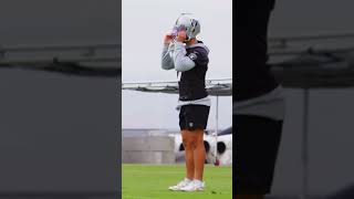 Got Marcus Epps Mic’s Up at practice #raiders #short