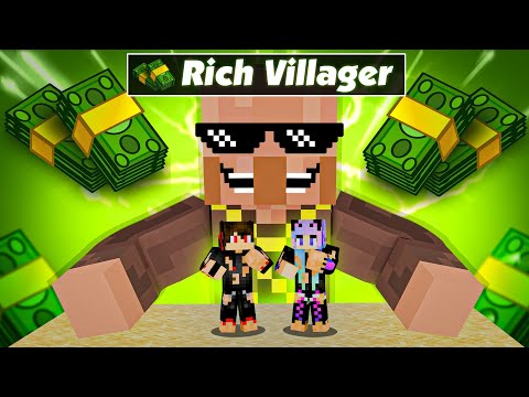 The Richest Villager in Minecraft