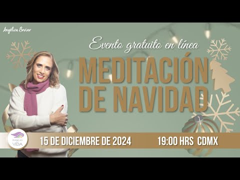 ¡Ven a la tradicional #meditacion #navideña de #angelesentuvida !  #meditacionguiada #navidad  #amor