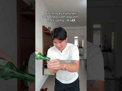 Diferenças culturais: Bebendo com alguém mais velho