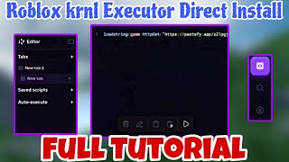 Roblox Krnl Executor Full Tutorial | Krnl executor Direct Install Android and iOS | NO PC