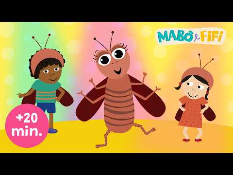 A BARATINHA | DANÇANDO COM MABÔ E FIFI + canções e brincadeiras musicais com Mabô e Fifi