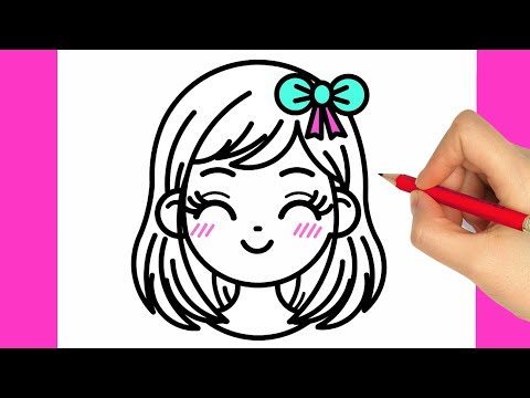 CÓMO DIBUJAR UNA NIÑA