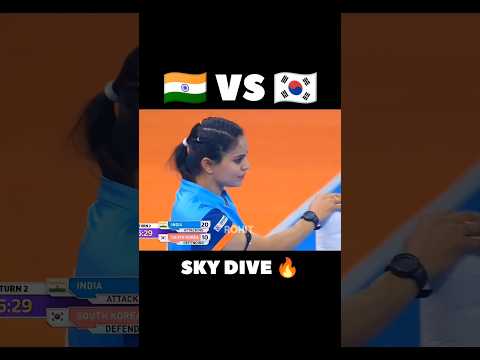 INDIA VS SOUTH KOREA | KKWC 2025 #shorts #khokho #rohitkhokhoofficial