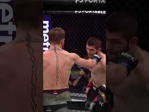 Khabib miró a McGregor. Y no sintió nada. #ufc #khabibnurmagomedov #mcgregor #ufcenespañol