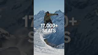 New flights to #queenstown with airnewzealand for #skiing from next week.