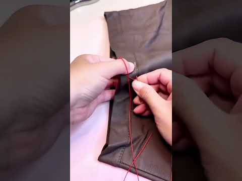 Como hacer un bolsillo secreto en una falda con un calcetín. #costura #diy #manualidades