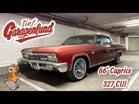 (Tief) Garagenfund 1966 Caprice Coupé mit 327 V8 im traumhaften Originalzustand Luxus pur…