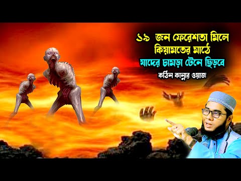 ১৯ জন ফেরেশতা মিলে কিয়ামতের মাঠে যাদের চামড়া টেনে ছিড়বে shahidur rahman mahmudabadi bd waz ulama tv