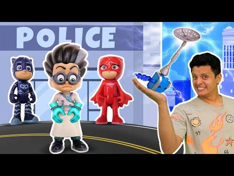 ¡Romeo está DETENIDO! Juguetes de los PJ Masks para niños