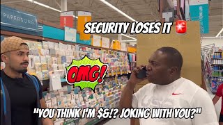 Walmart Security Loses It 😱🚨