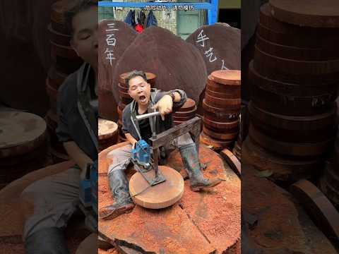 आज तो लड़की ने इसे पागल बन दिया 😱😭 ~mini wood toy | woodworking art skills / hand crafts/ #shorts
