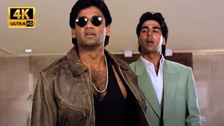 तुम मुझे परेशान करना छोड़ दो इंस्पेक्टर | Mohra Movie Action Scene | Akshay Kumar, Sunil Shetty