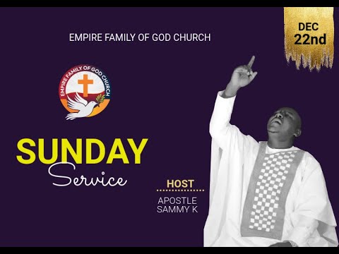 SUNDAY SERVICE WITH APOSTLE SAMMY K