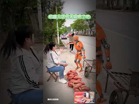 The robot can actually attack the east and the west. This is too smart, right  robotdecompression