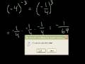 Understanding Negative Exponents