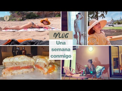 VLOG | 1 semana conmigo entre MADRID y CASA: HAUL, OUTFITS locos, PLAYA, sandwich ESCANDINAVO casero