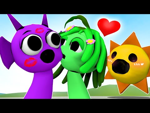 DURPLE COUPLES KISS LOVE SECRETS!? In Garry`s mod