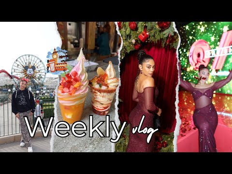 Weekly Vlog! ate literally everything at Disney + influencer makeup event + more jasmeannnn