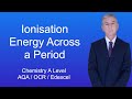 Ionization Energy Trends and Exceptions